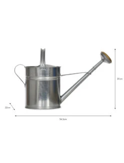 Galvanised Watering Can - 10L -Modern Living Shop WCGS03 portrait 9 10385.1638486743