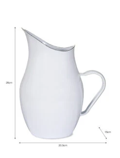 Enamel Water Pitcher -Modern Living Shop WPEN01 portrait 9 57620.1638487279