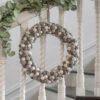 Southwold Wreath - Large - Grey -Modern Living Shop WRFE01 portrait 1 93877.1638487844