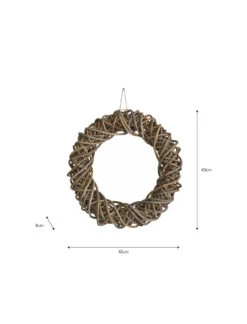 Door Wreath - 40cm 9 Door Wreath - 40cm -Modern Living Shop WRRA01 portrait 9 56488.1649408460