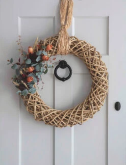 Door Wreath - 50cm -Modern Living Shop WRRA02 portrait 3 88231.1638489095