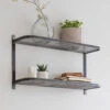Farringdon Double Wall Shelf -Modern Living Shop WSST01 portrait 1 59904.1638490272