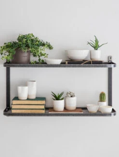 Farringdon Double Wall Shelf -Modern Living Shop WSST01 portrait 3 17743.1638490274