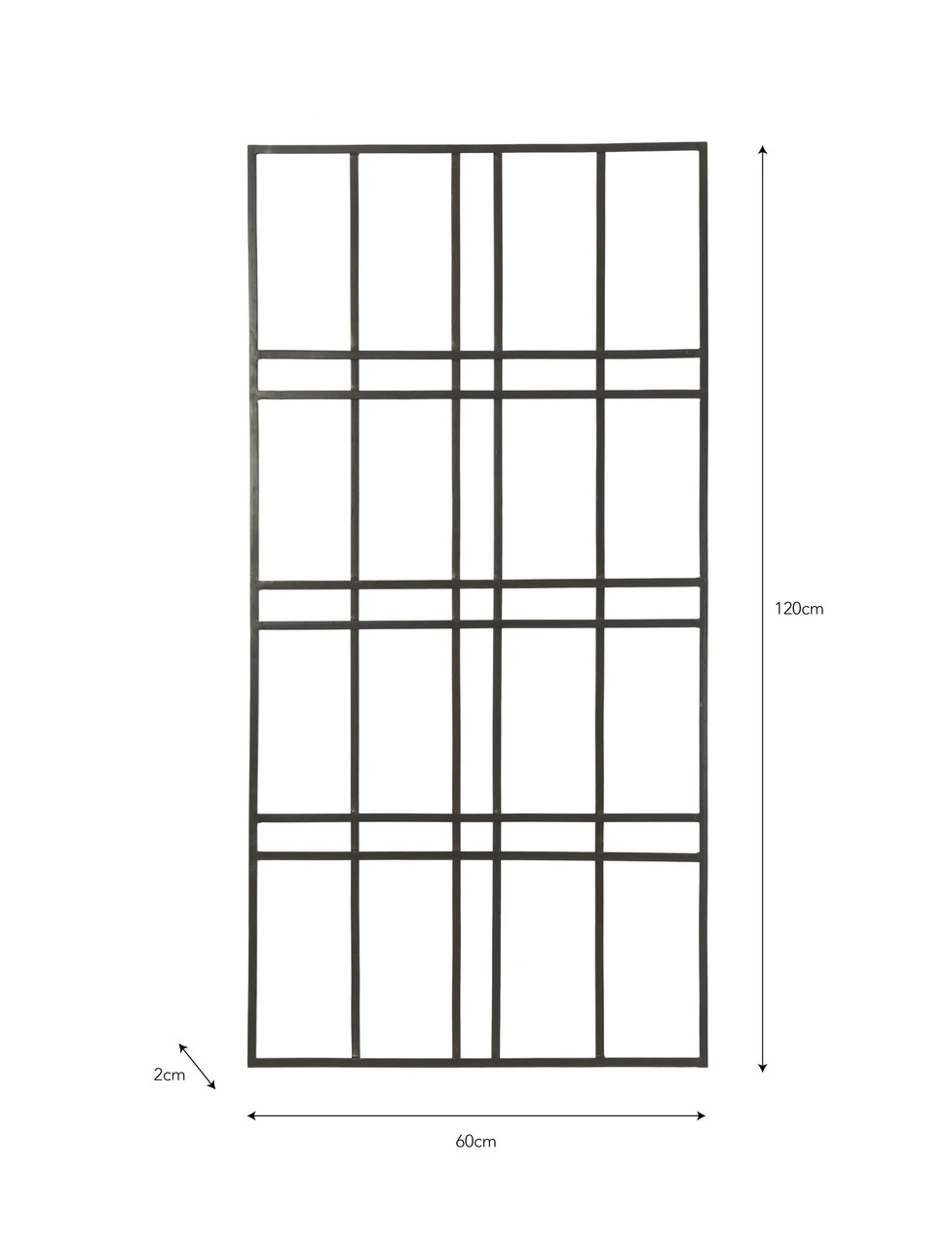 Charlbury Wall Trellis - 60cm 5 Charlbury Wall Trellis - 60cm - Image 3